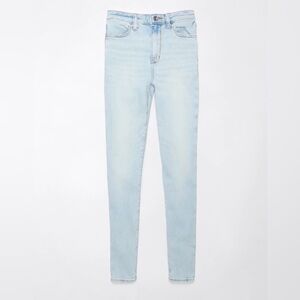 American Eagle‎ Next Level Super High-Waisted Jegging light wash 14 X-long NWT